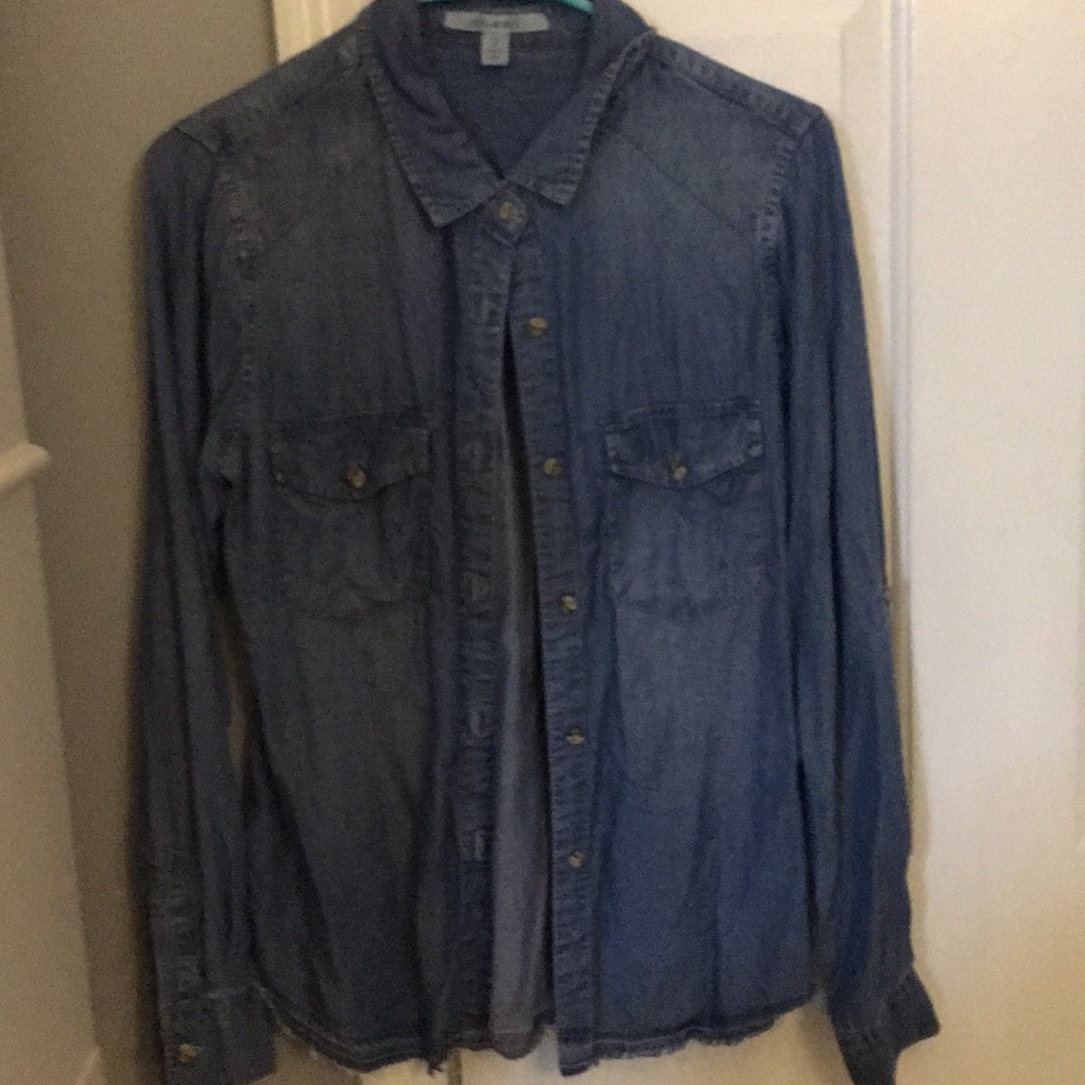 Denim flannel from Francesca’s